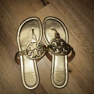 Tory Burch Gold Sandals